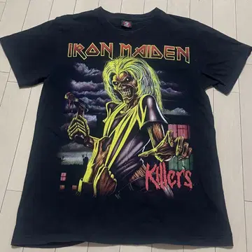 IRON MAIDEN 밴딩 티셔츠