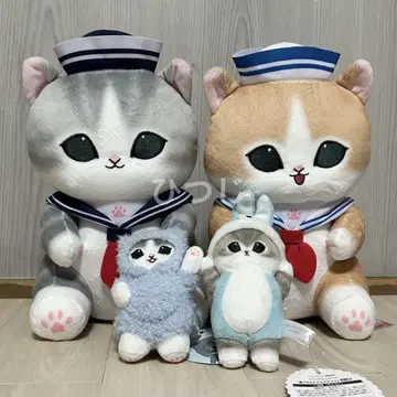 모프 샌드 세일러 냥 BIG 봉제 인형 인형옷 파자마 냥 마스코트