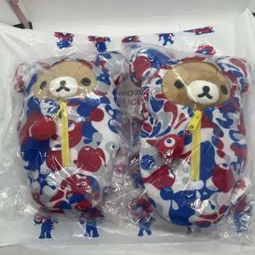 오사카 간사이 엑스포 산리오 콜라보 리락쿠마 밈쿠밈쿠 봉제 인형 2개