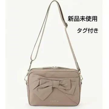 토카 POINT OF RIBBON NYLON POCHETTE 미니백