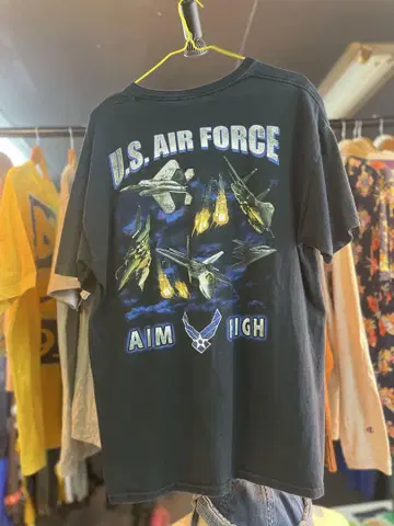 U.S. AIR FORCE AIM HIGH 티셔츠
