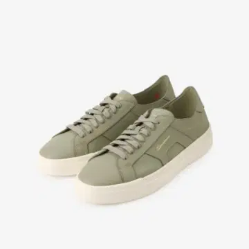 SANTONI 스니커즈 세이지 그린 10