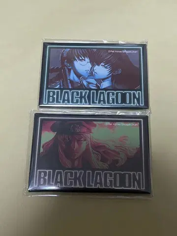 BLACK LAGOON 블랙 라군 복권 DMM 스크래치 캔뱃지