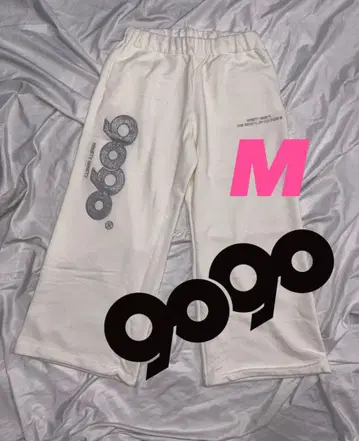 9090 girl OG 로고 글리터 스웨트 팬츠