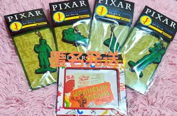 PIXAR Happy 복권 J상 러버 참 4종 세트 토이스토리