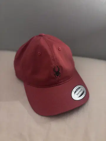 스파이더 캡 빨간색