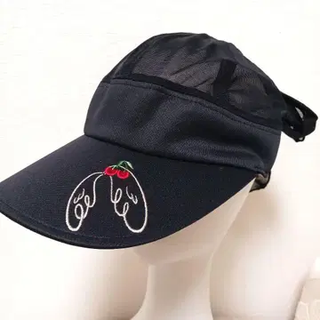 미에코 우에사코 메쉬 캡 백 리본 noisy noisy
