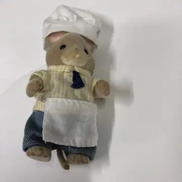 실바니안 패밀리 셰프 인형 약 10cm