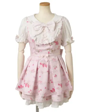 LIZLISA Creamy Berry 패턴 셋업