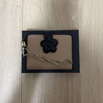 MARY QUANT 플라워 모티브 카드 케이스