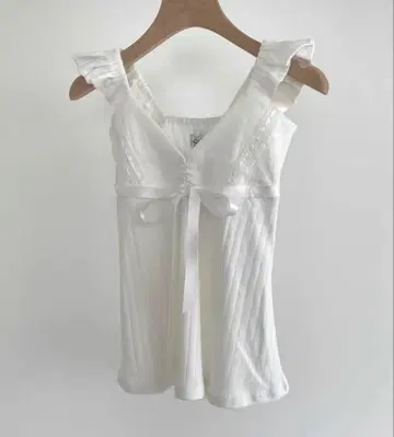 Angelnumber555 Purity white top 화이트