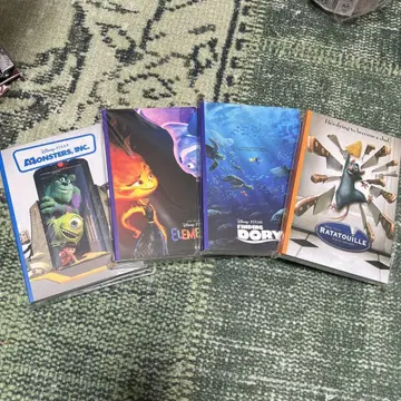 Pixar 해피 복권 엽서 북 4종 세트