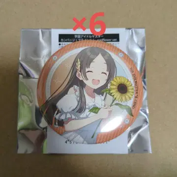 학교 아이돌 마스터 마루이 쿠라모토 치나 캔뱃지 6개 세트 b