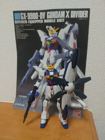 1/144HG 건담 X 디바이더 완제품 상품 동시 구매 시 300엔 할인