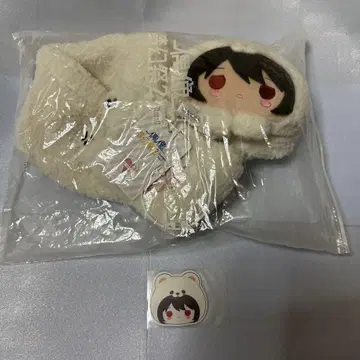 앙스타 사쿠마 린게츠 화이트 곰 머플러 고백 풍선