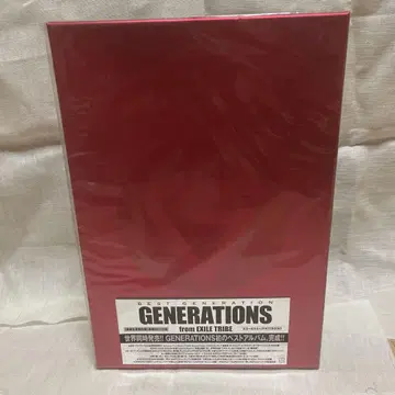 GENERATIONS 베스트 앨범 수량 한정판 미사용에 가까운
