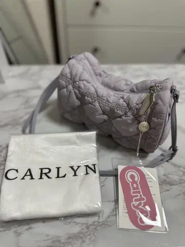 Carlyn 칼린 퍼플 미니 백