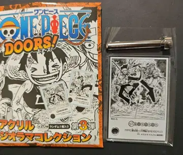 원피스 아크릴 디오라마 컬렉션 DOORS 조로 상디