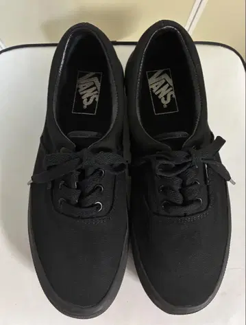 반스 반스 VANS 스니커즈 로우 컷 블랙 22~22.5cm