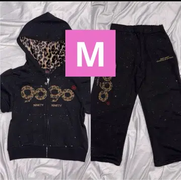9090 girl OG 로고 스웨트 팬츠 티 세트