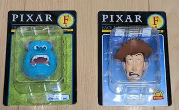 Pixar 해피 복권 F상 페이스 마그넷 2종
