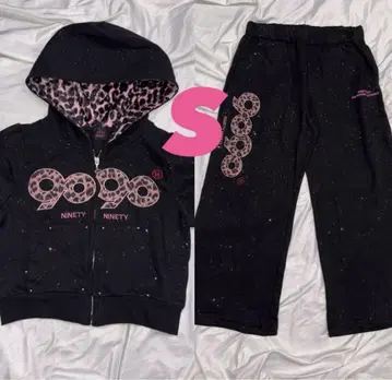 9090 girl OG 로고 스웨트 팬츠 티 세트