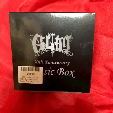 GLAY 30주년 기념 음악 상자 vol.3