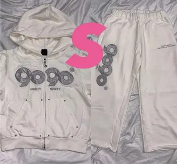 9090 girl OG 로고 스웨트 팬츠 티 세트