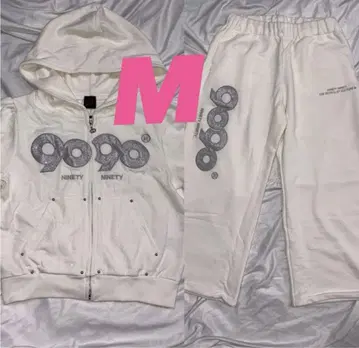 9090 girl OG 로고 스웨트 팬츠 티 세트
