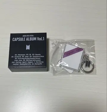 BTS CAPSULE ALBUM Vol.1 키링 테테