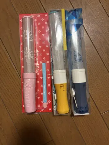 히나타자카 응원봉 3개
