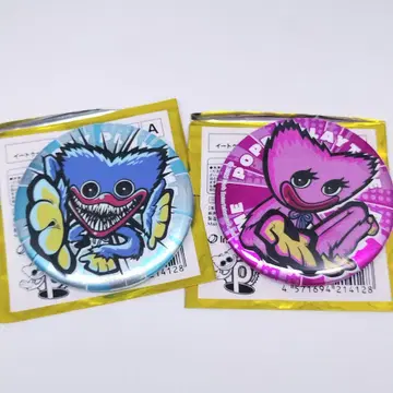 poppy playtime 콜라보 카페 캔뱃지 허기 워기 키시미시