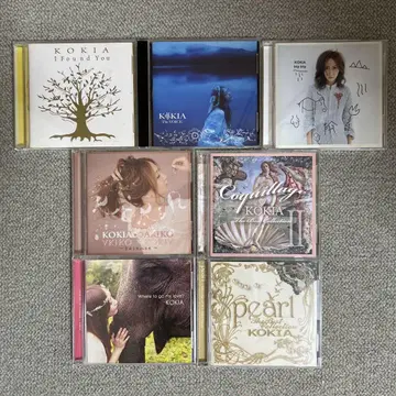 KOKIA 앨범 세트 7장 세트