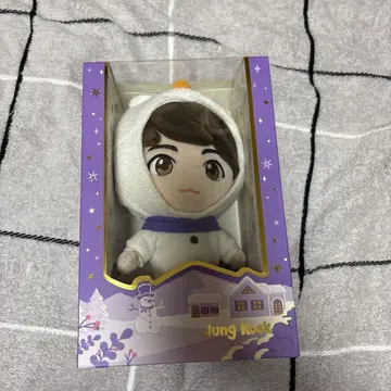 BTS Jung Kook 봉제 인형 Purple Holidays