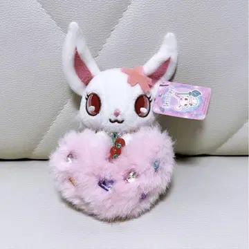 주얼 펫 루비 봉제 인형 반짝이는 주얼리 마스코트