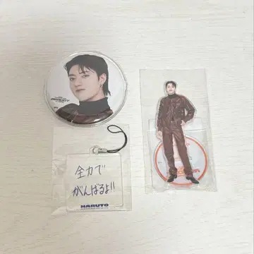 treasure 하르토 캔뱃지 키링 아크릴 스탠드 세트