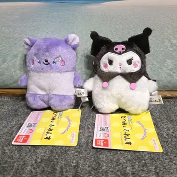 산리오 캐릭터즈 나란히 도미후렌즈 마스코트 쿠로미 박