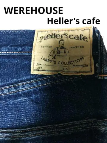 Heller's cafe WEREHOUSE 헬러스 카페 스트레이트 데님