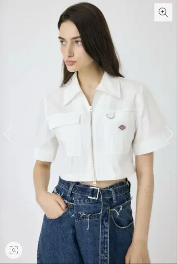 MOUSSY DICKIES(R) ZIP UP WORK 셔츠
