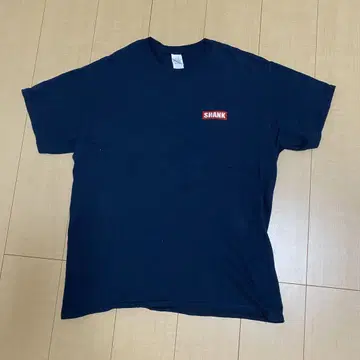 SHANK BOX 로고 와펜 티셔츠 L 사이즈