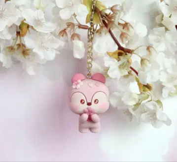 BTS FIGURE KEYRING CHERRY BLOSSOM MANG