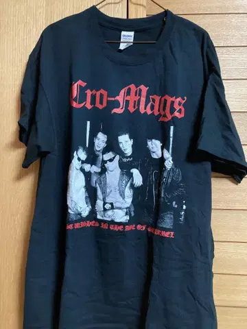 Cro-Mags 티셔츠 L 새상품 NYHC