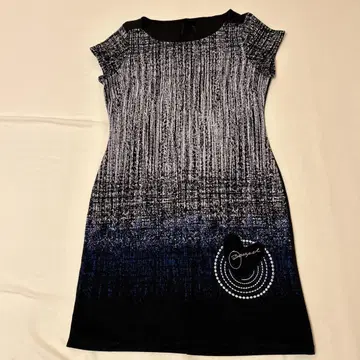 Desigual 그라데이션 디자인 반팔 원피스