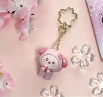 BTS FIGURE KEYRING CHERRYBLOSSOM CHIMMY