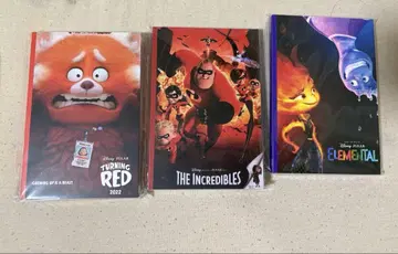 픽사 PIXAR 해피 복권 제일복권 H상 3개 세트