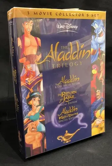 애니메이션 DVD 알라딘 3부작 완전 박스 세트