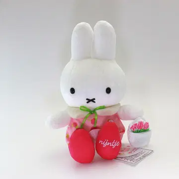 미피 하우스텐보스 한정판 봉제 인형 플라워 나인체 2023