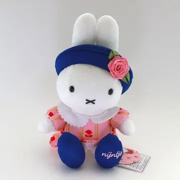 미피 하우스텐보스 한정판 봉제 인형 로즈 나인체 2024