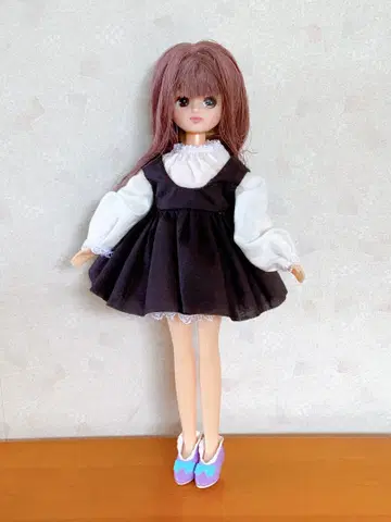 22cm 인형 옷 갈아입기 아웃핏 드레스 원피스 세트
