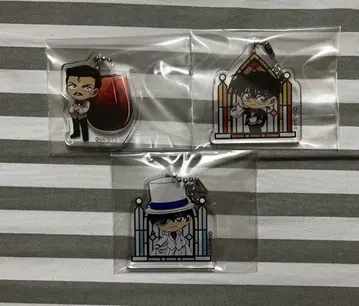 코난 카페 모리 에도가와 괴도 키드 아크링 키링